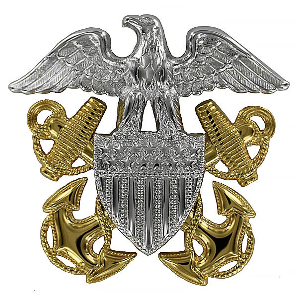 Navy Cap Device: Officer - miniature