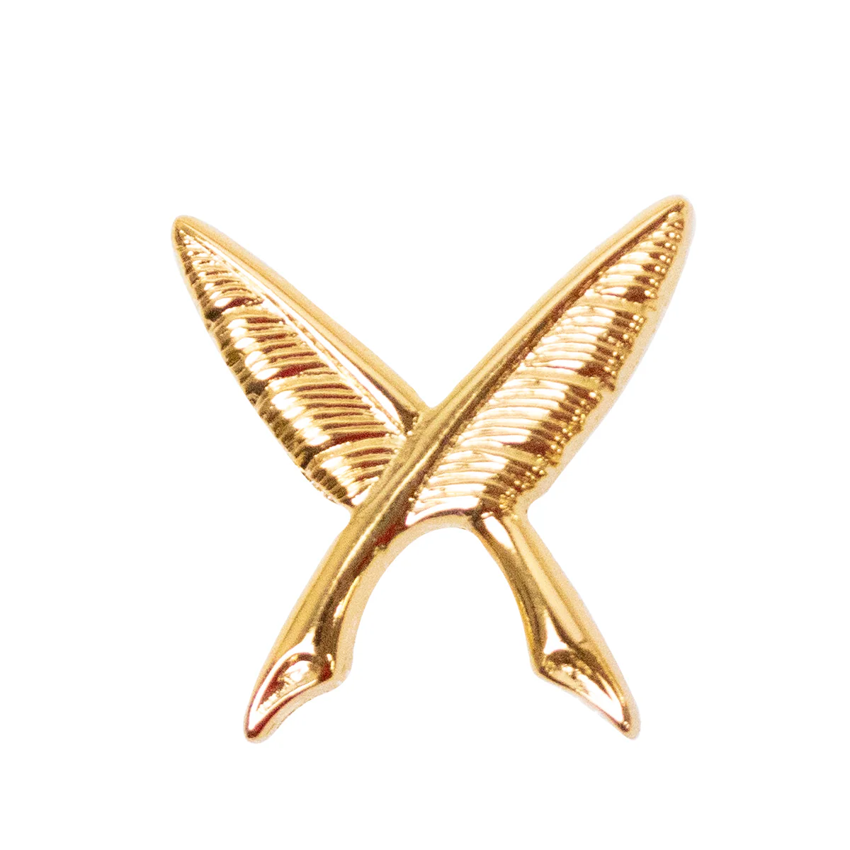 Navy Collar Device: Ships Clerk - gold