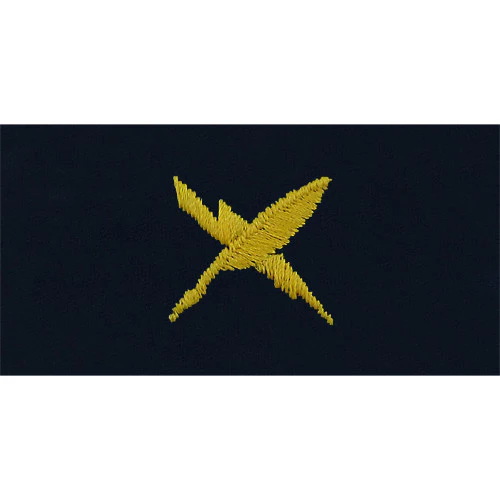 Navy Embroidered Collar Device: Cryptologic Technician - coverall
