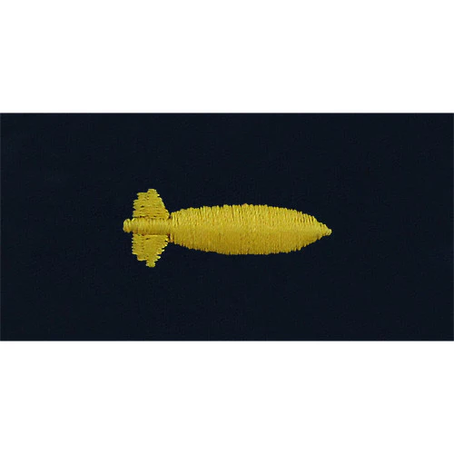 Navy Embroidered Collar Device: Underwater Ordnance - coverall
