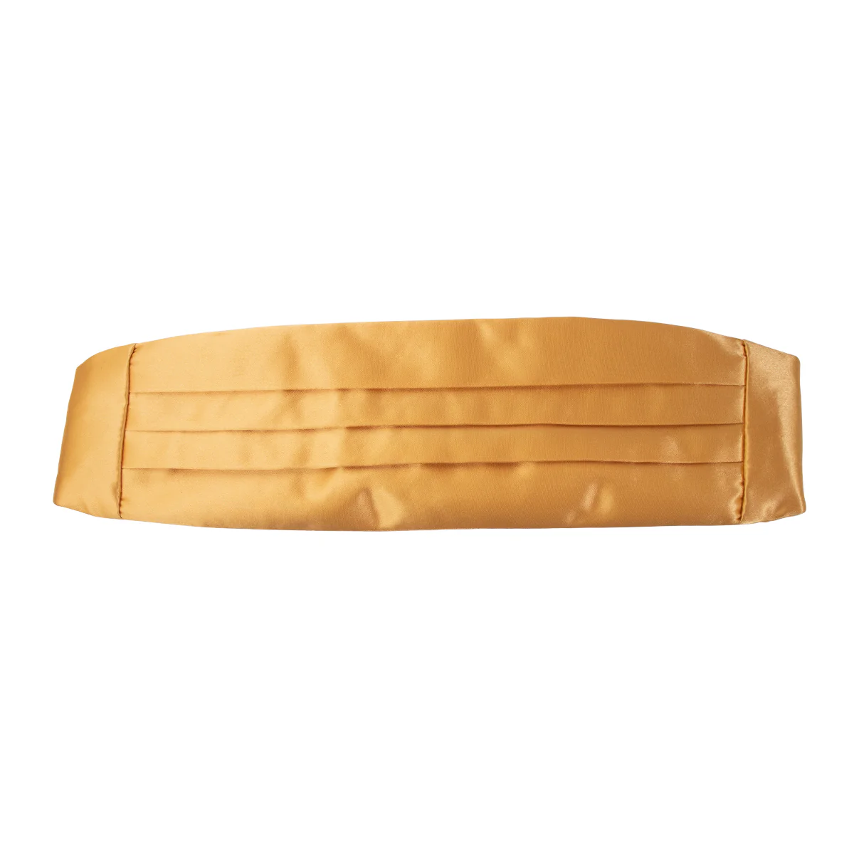 Navy Cummerbund: Satin Gold - female