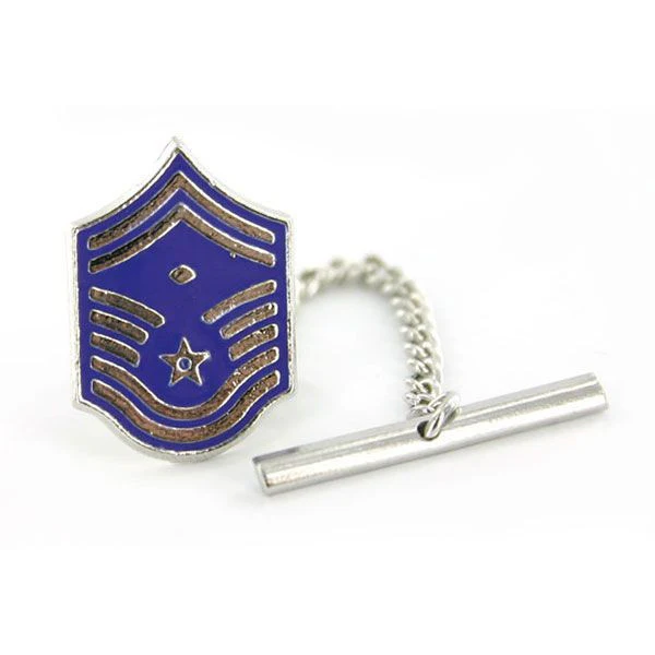 Air Force Tie Tac: Master Sergeant: Senior with diamond