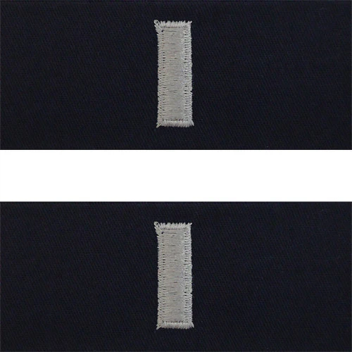 Navy Embroidered Collar Device: Lieutenant Junior Grade - coverall