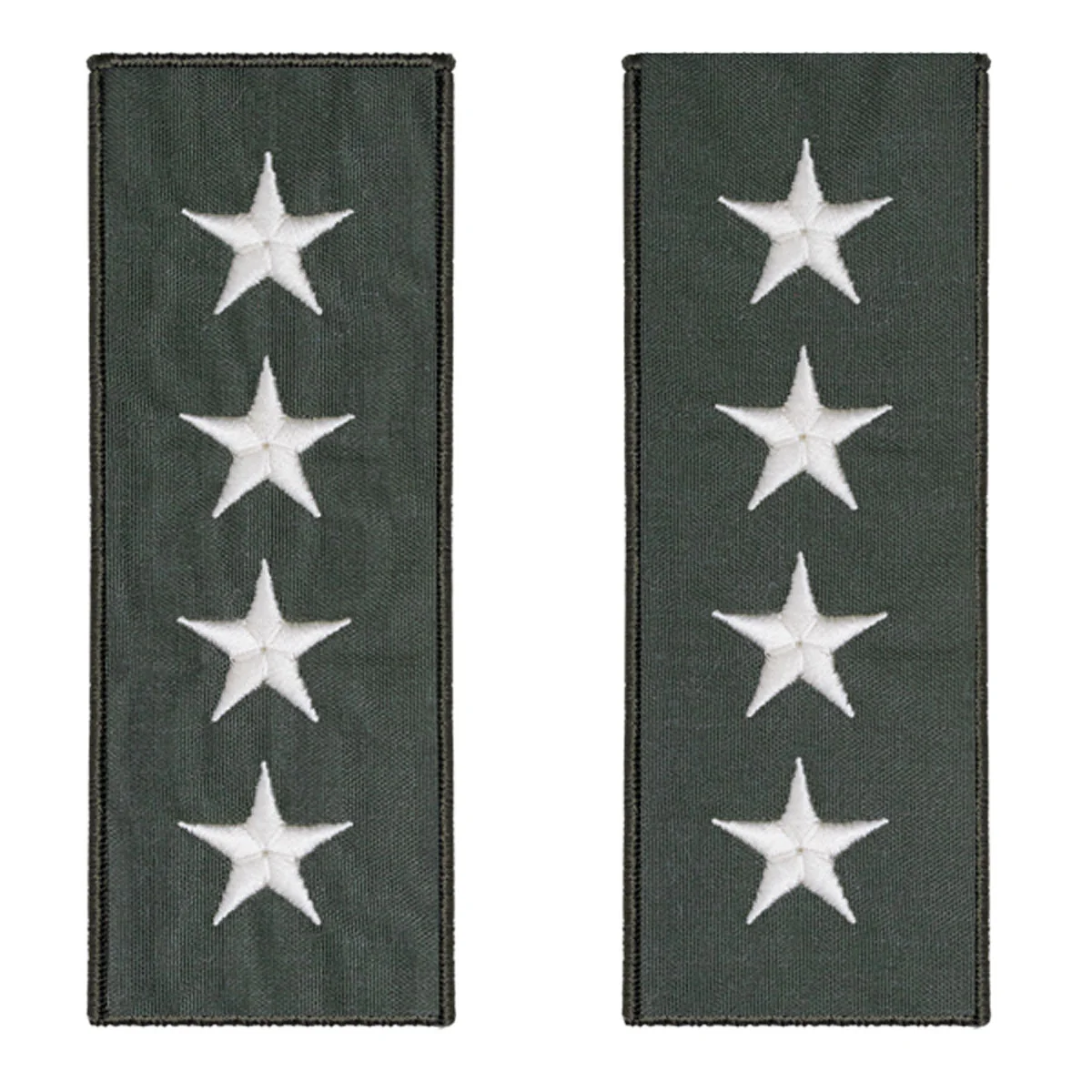 Navy Embroidered Rank: 4 Star: Admiral - flight suit