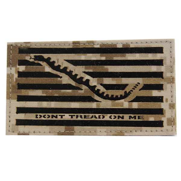 Flag Patch: Don't Tread On Me - Desert Digital