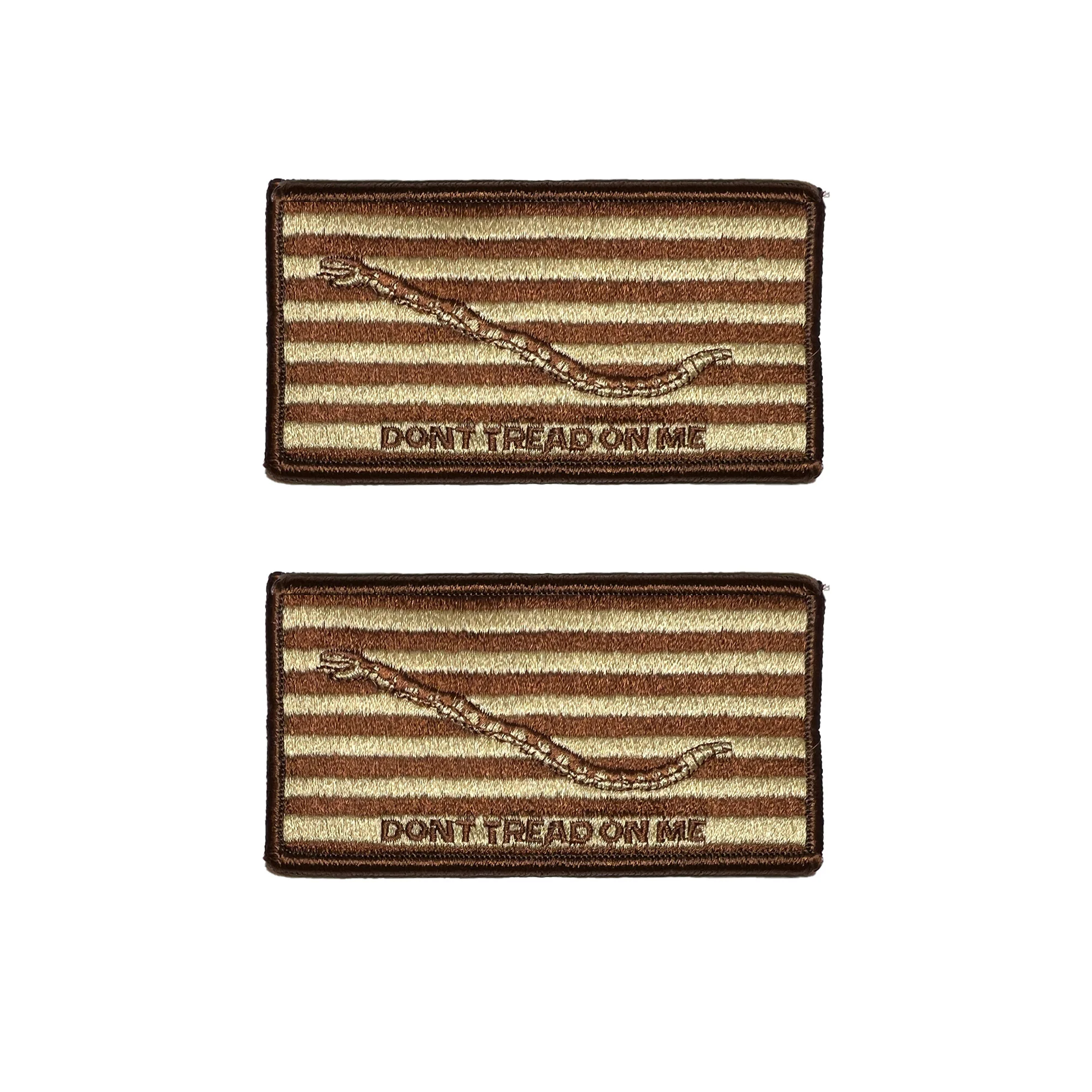 Flag Patch: Don't Tread On Me Flag - Embroidered Desert Digital NWUII