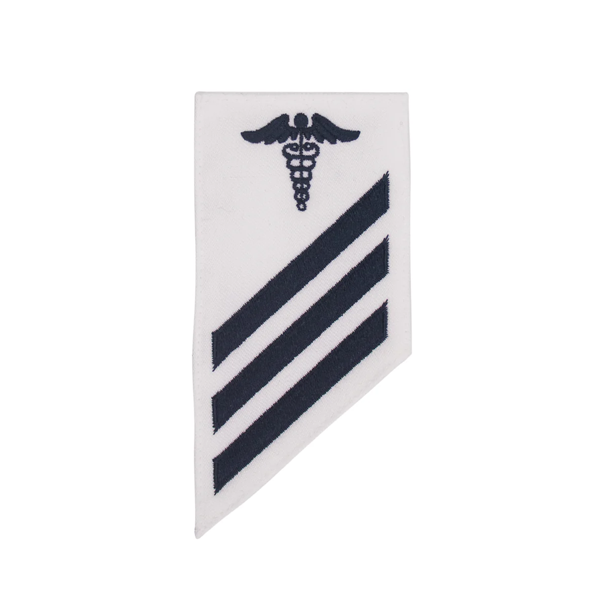 Navy E-3 Combo Rate: HM Hospital Corpsman on white CNT