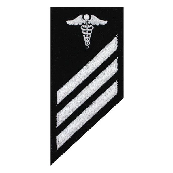 Navy E-3 Combo Rate: Hospital Corpsman on blue serge
