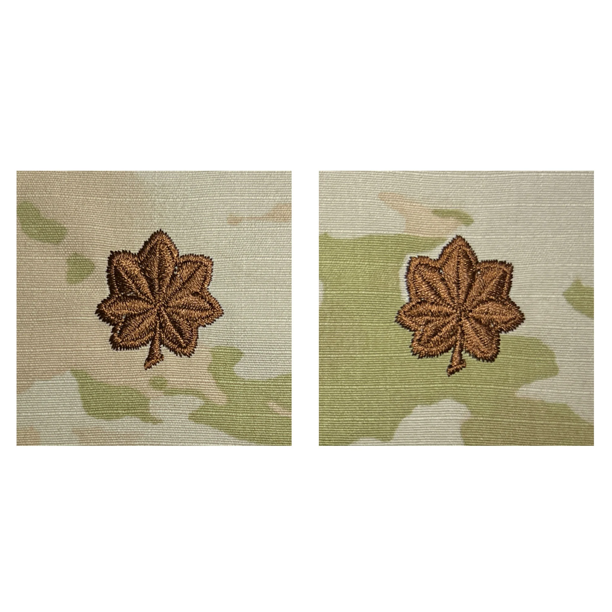 Air Force Embroidered OCP Sew On Officer Rank Insignia: Major