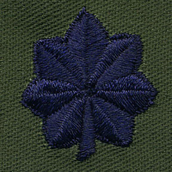 Air Force Embroidered Rank: Lieutenant Colonel - subdued fatigue (NON-REFUNDABLE)
