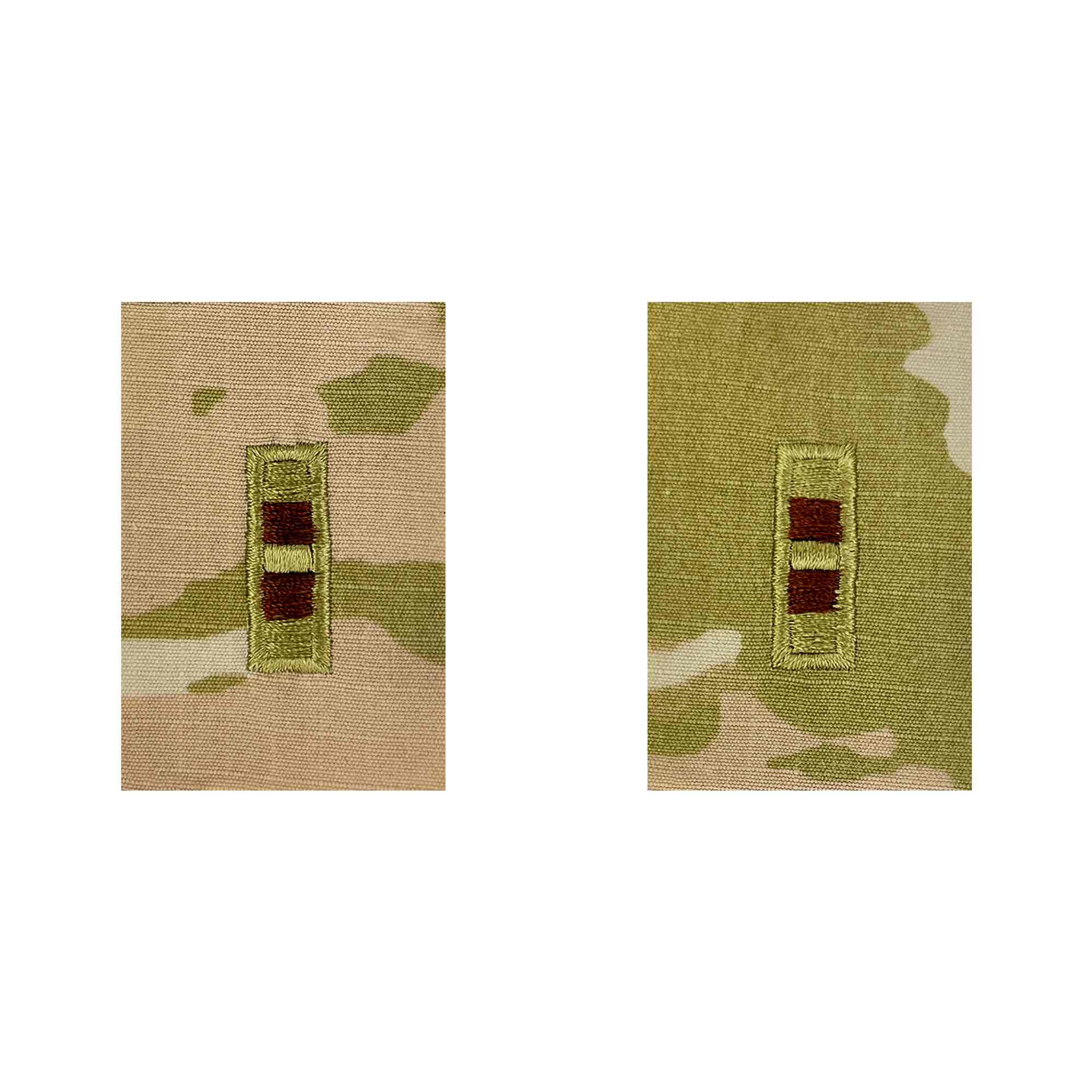 Air Force Embroidered OCP Sew on Officer Rank Insignia: Warrant Officer 2