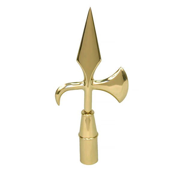 ROTC Flag Accessories: Battalion Lance Battle Axe