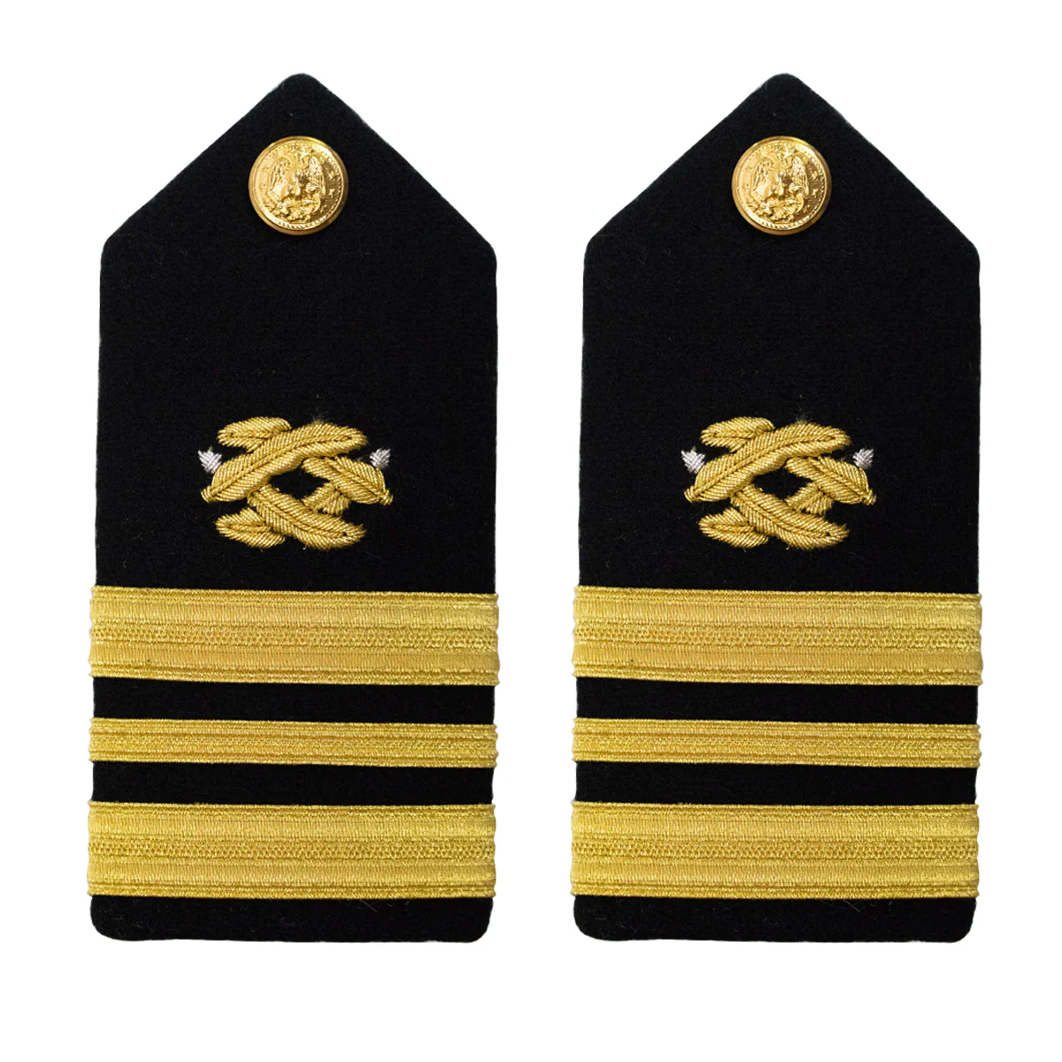 Navy Shoulder Board: Lieutenant Commander Civil Engineer - female