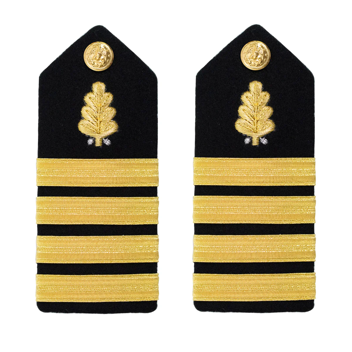 Navy Shoulder Board: Captain Dental Corps - male