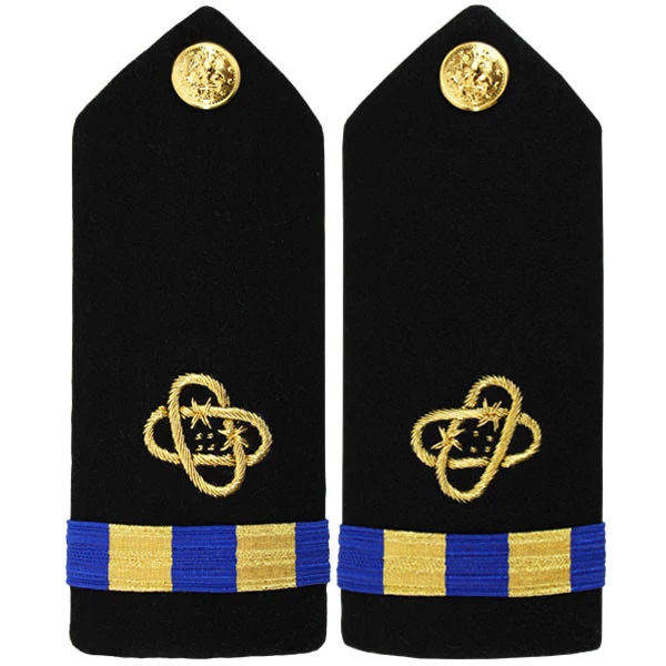 Navy Shoulder Board: Warrant Officer 2 Electronics Technician