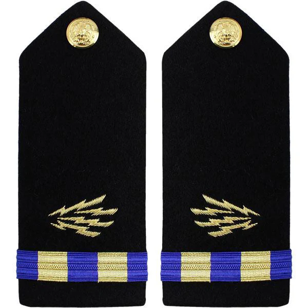Navy Shoulder Board: Warrant Officer 2 Information Systems Technician