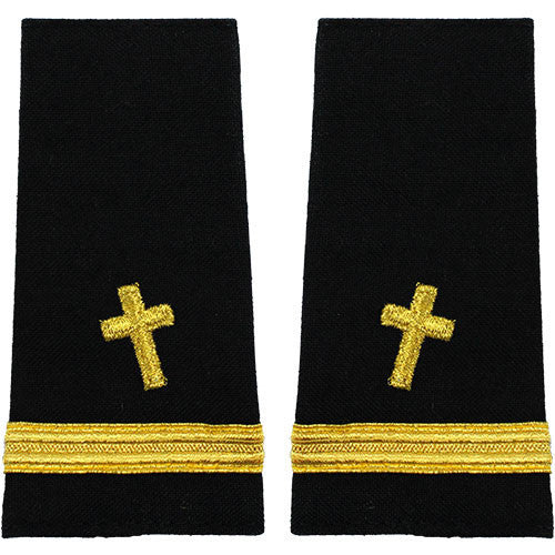 Navy Soft Shoulder Mark: Ensign Christian Chaplain