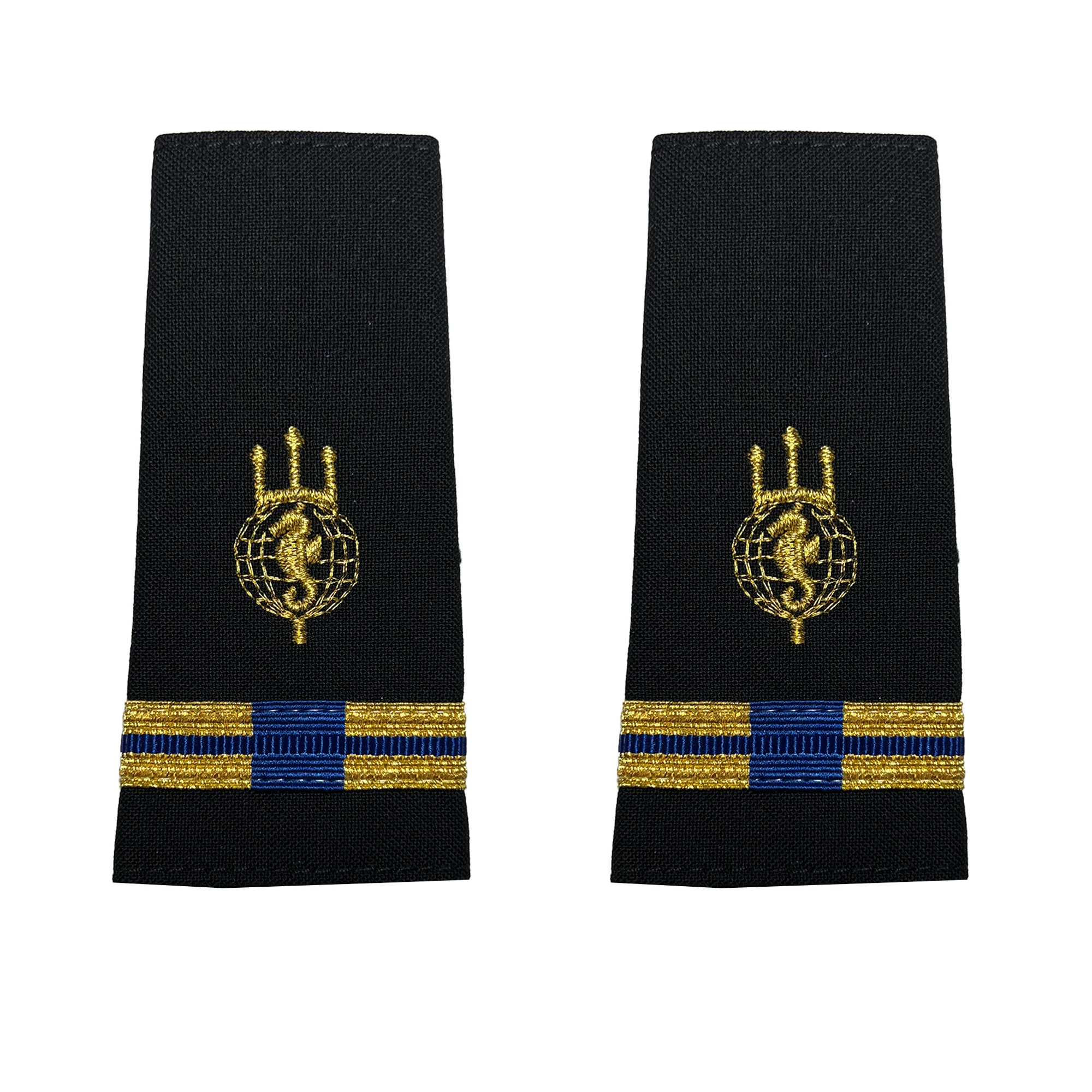 Navy Soft Shoulder Mark: Warrant Officer 5 Acoustic Technician