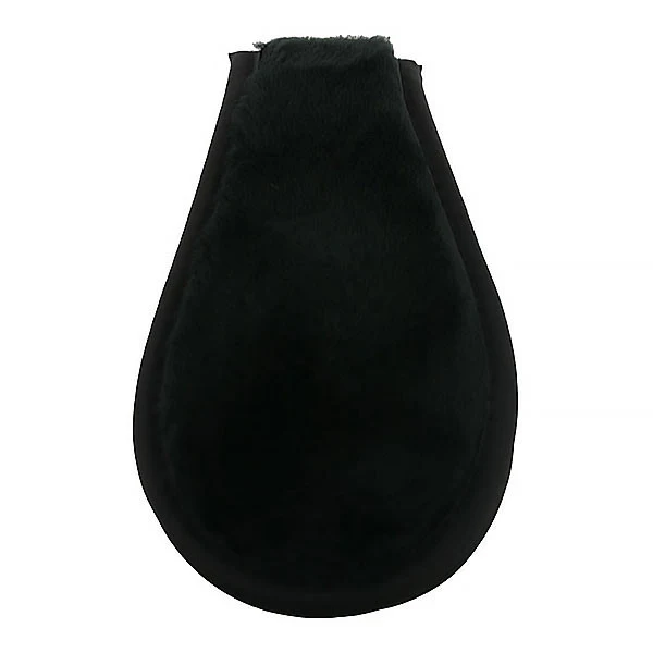 Ear Flap: Black with Elastic Band