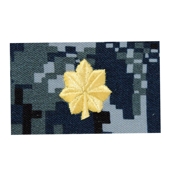 Lieutenant Commander (LCDR) Collar Device on Type I Blue Digital Embroidered