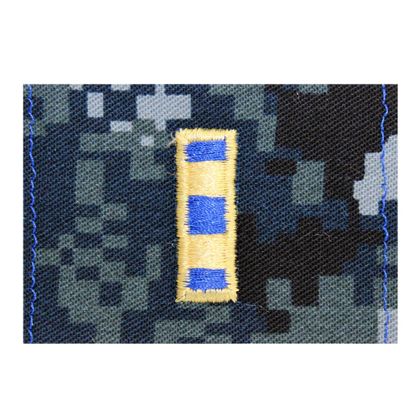 Warrant Officer 2 (WO2) Collar Device on Blue Digital Embroidered