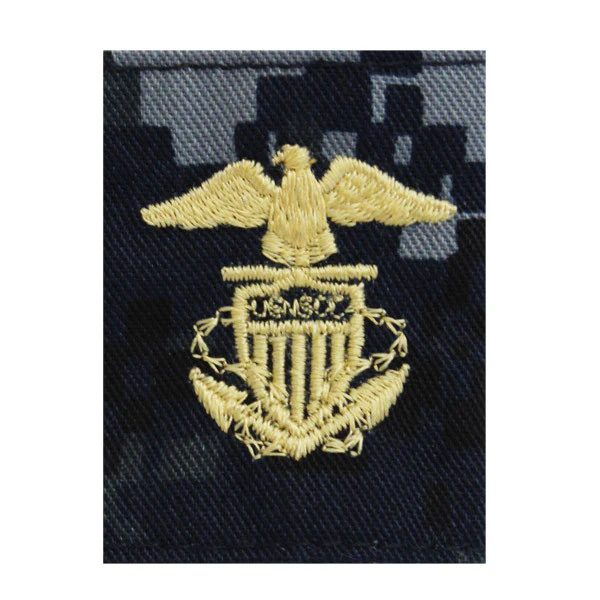USNSCC / NLCC - Instructor Parka Tab Blue Digital Embroidered