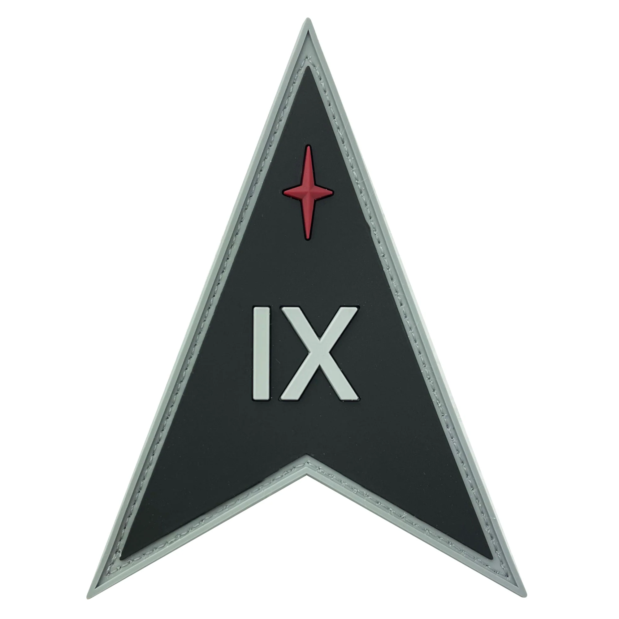 U.S. Space Force PVC Patch Space Delta 9 with hook