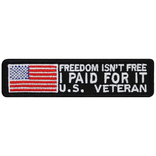 Veteran Patch: Freedom Isn't Free