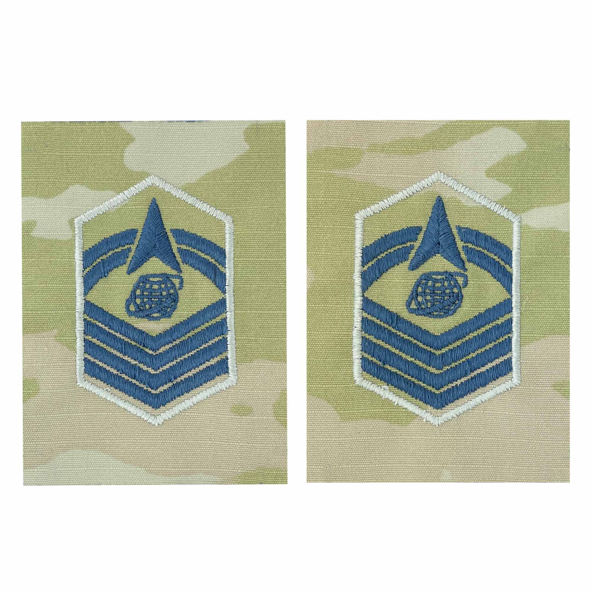 Space Force Rank: Senior Master Sergeant - OCP sew-on NEW