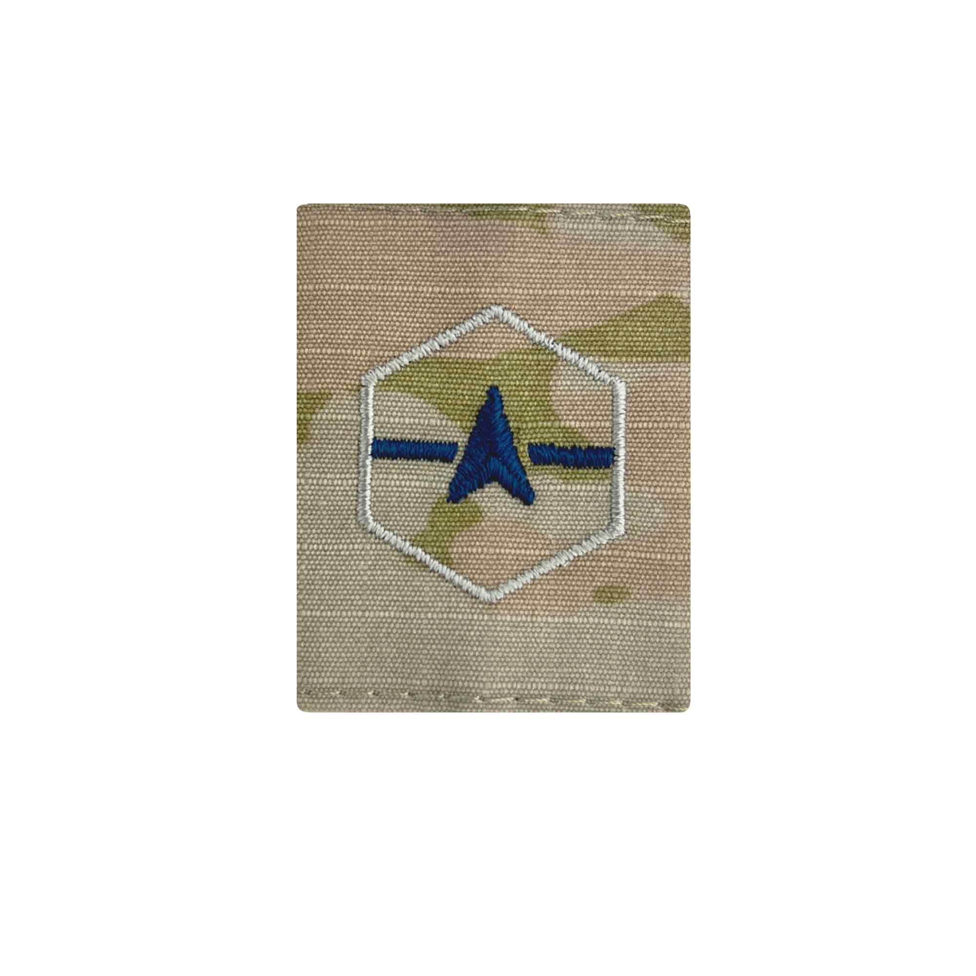 Space Force Gortex Rank: Specialist 2 - OCP jacket tab NEW