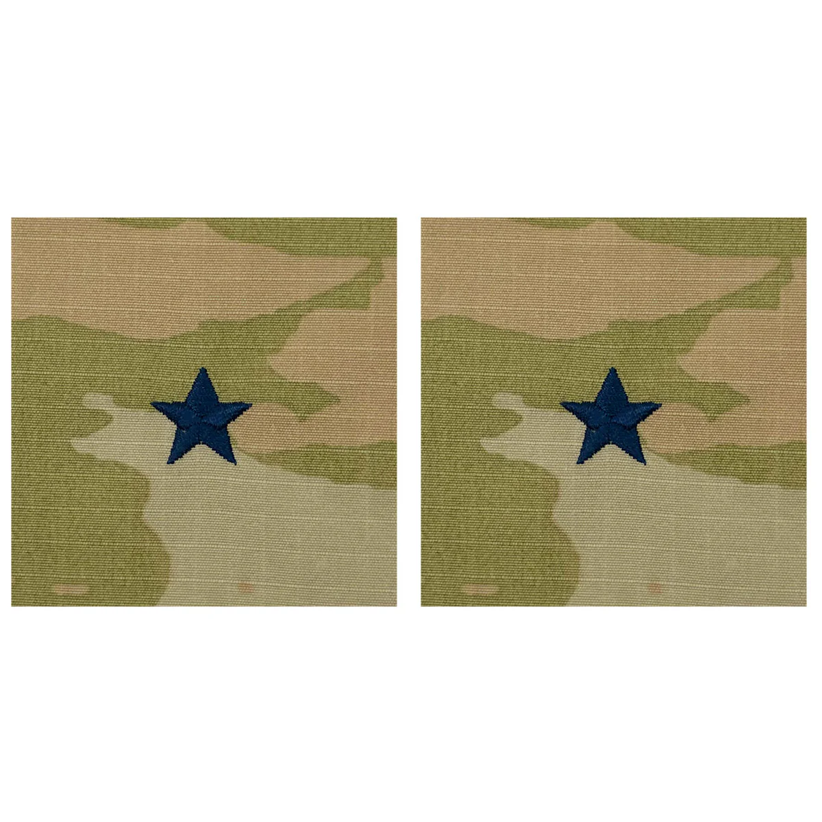 Space Force Embroidered OCP Sew on Officer Rank Insignia: Brigadier General