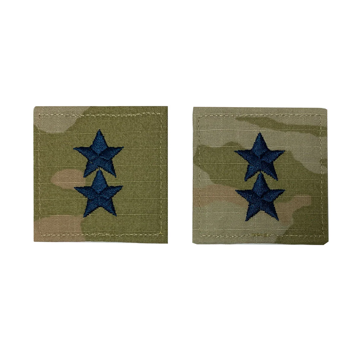 Space Force Officer Rank Insignia Embroidered on OCP with Hook : Major General