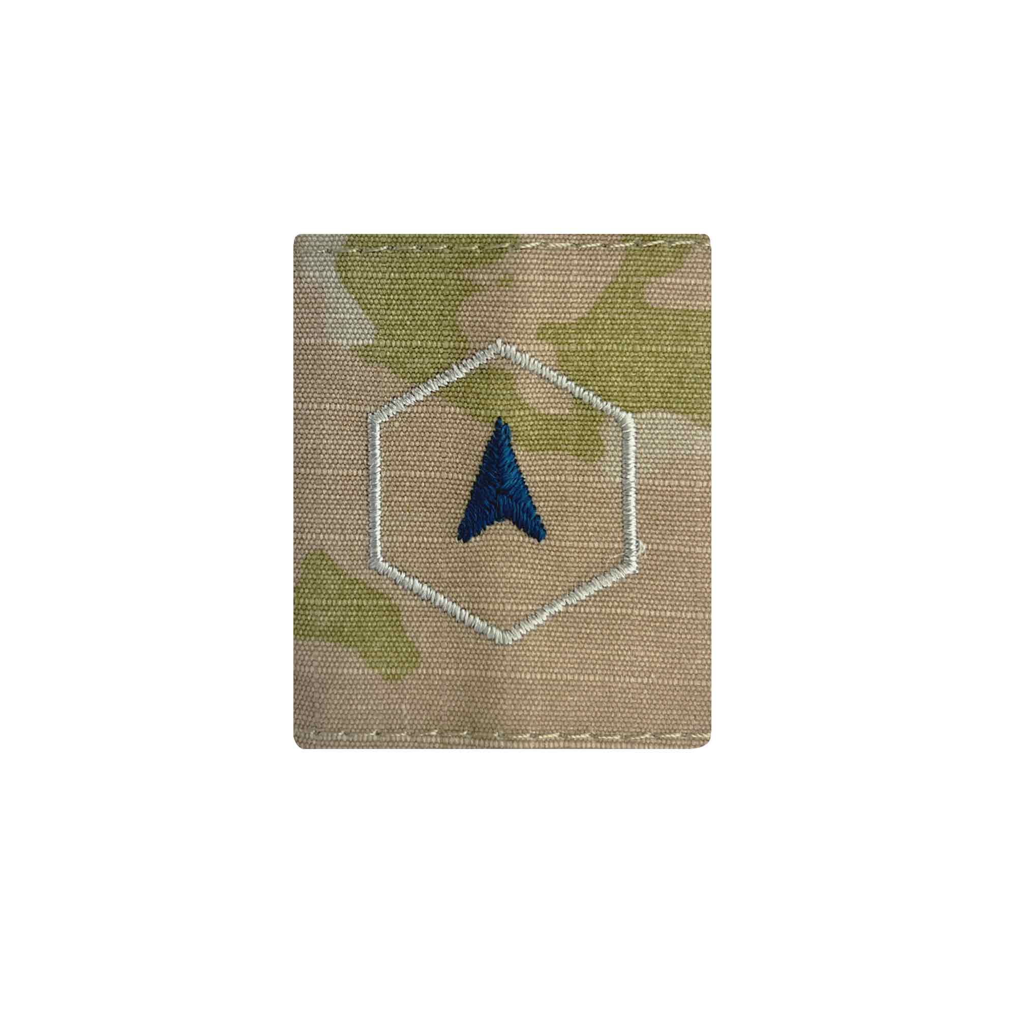 Space Force Gortex Rank: Specialist 1 - OCP jacket tab NEW