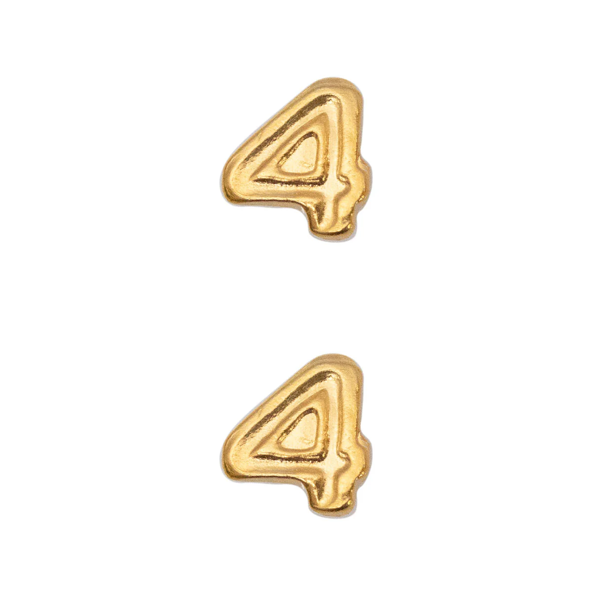 Ribbon Attachments: Strike Flight Number 4 - gold