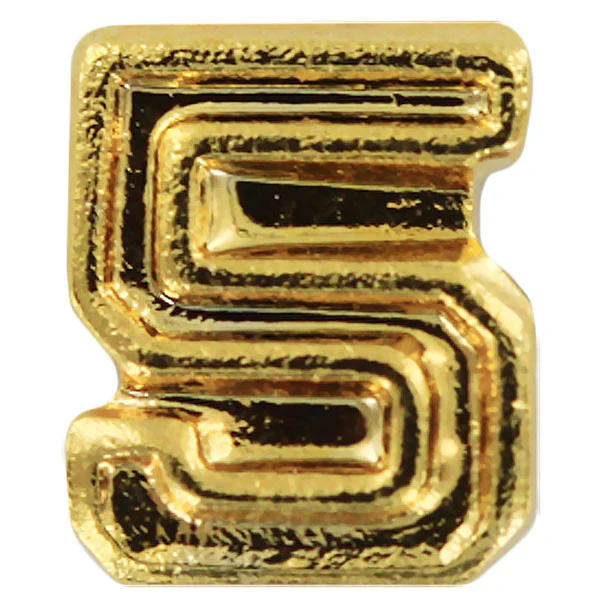Ribbon Attachments: Strike Flight Number 5 - gold