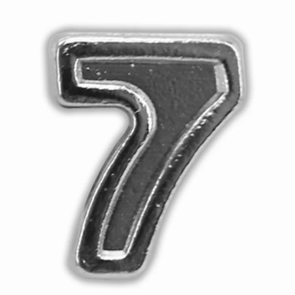 Ribbon Attachments: Strike Flight Number 7 - silver