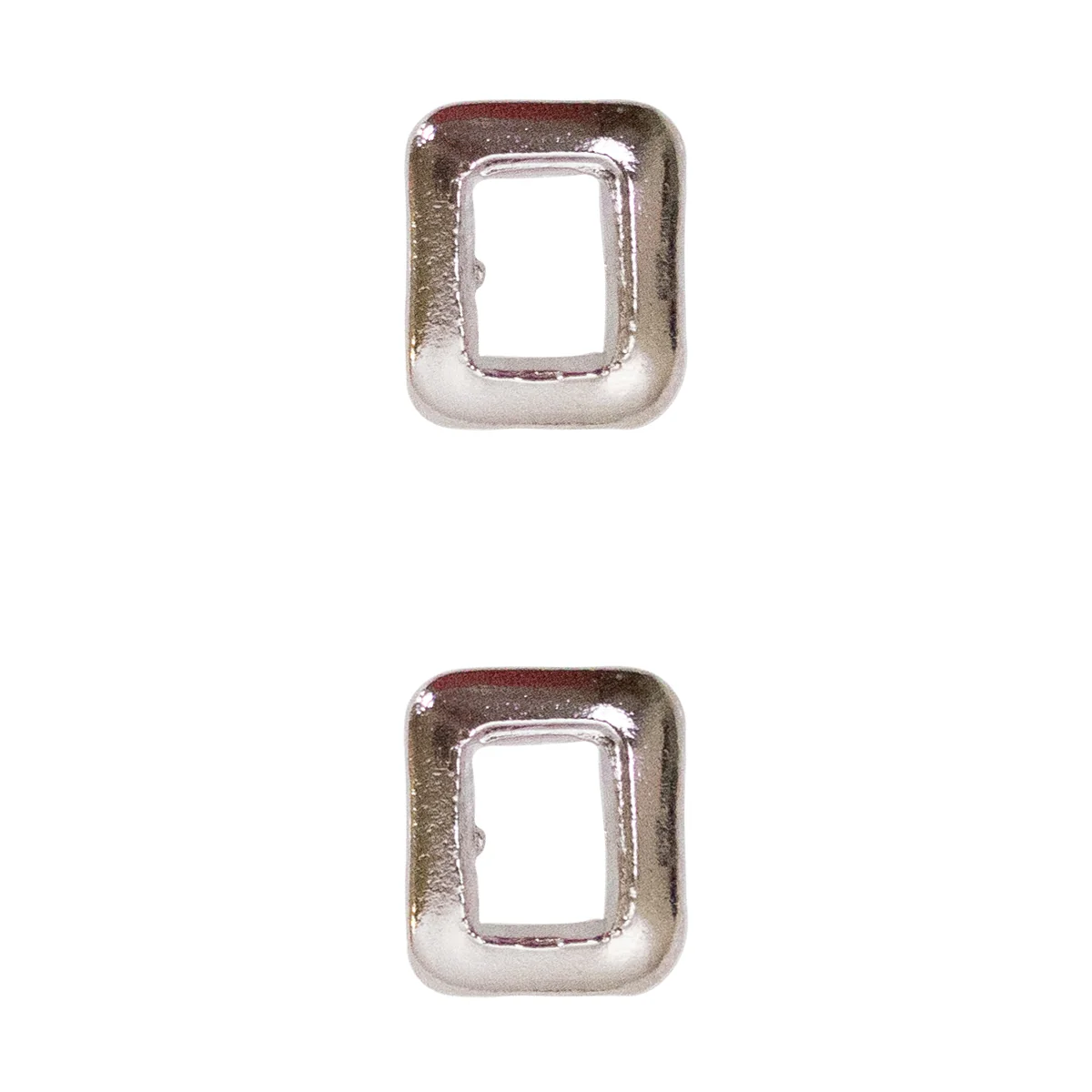 Ribbon Attachments: Letter O - silver
