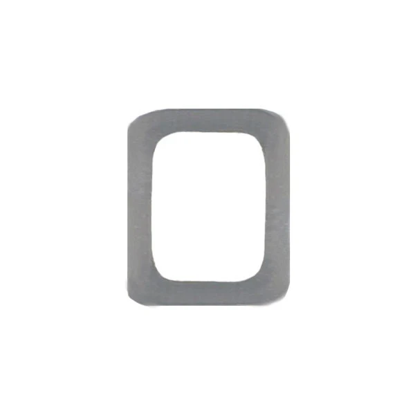 Letter O Attachment for Miniature Medal - silver