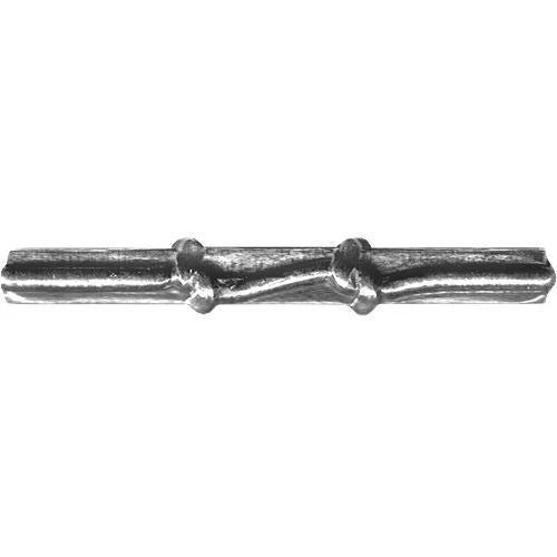 Army miniature Medal Attachment: Good Conduct - 2 knot, silver oxidize