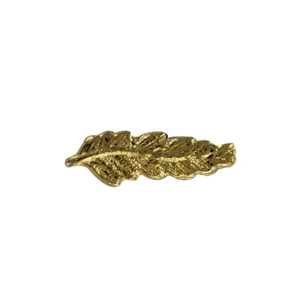 Ribbon Attachment Palm - 3/8" gold