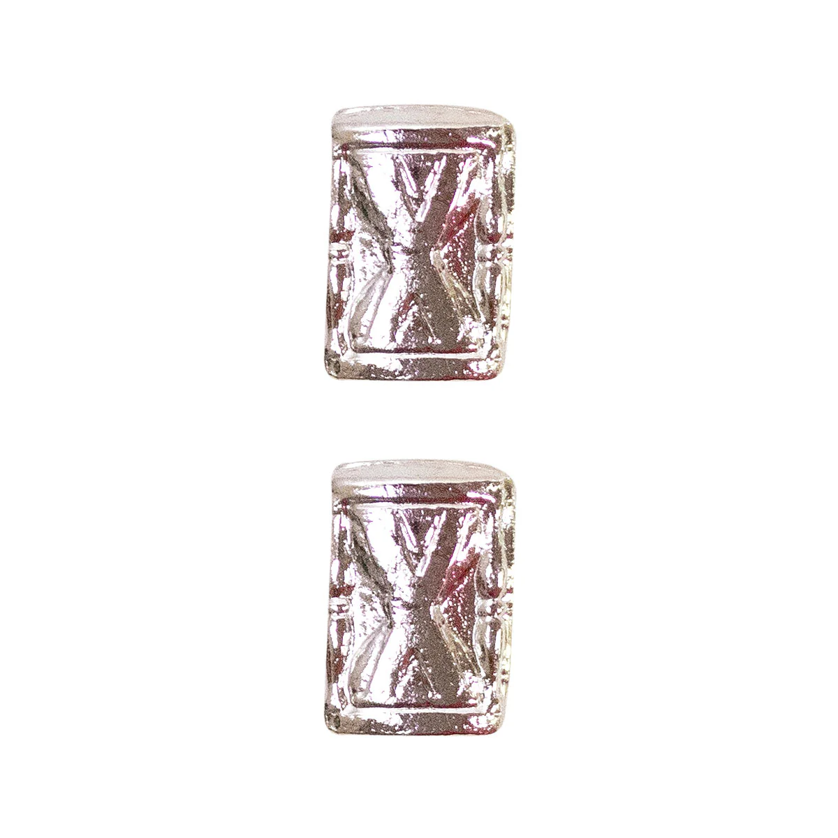 Ribbon Attachments: Hourglass - silver