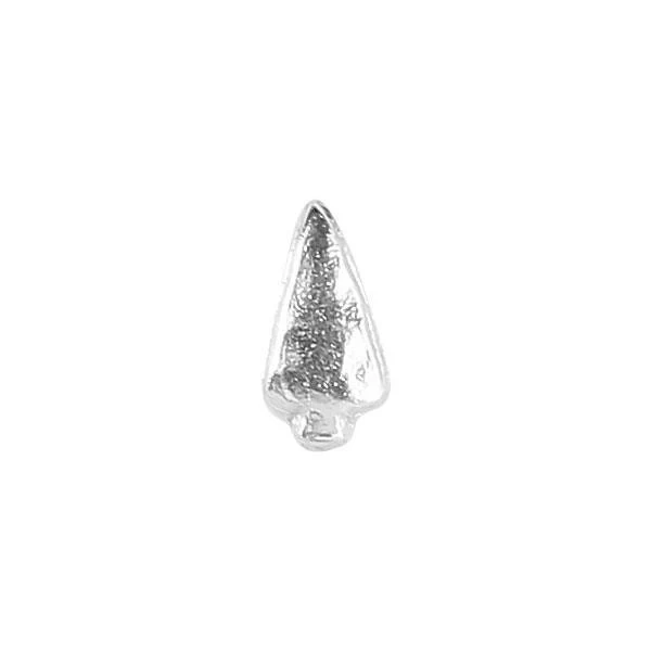 Ribbon Attachments: Arrowhead - silver