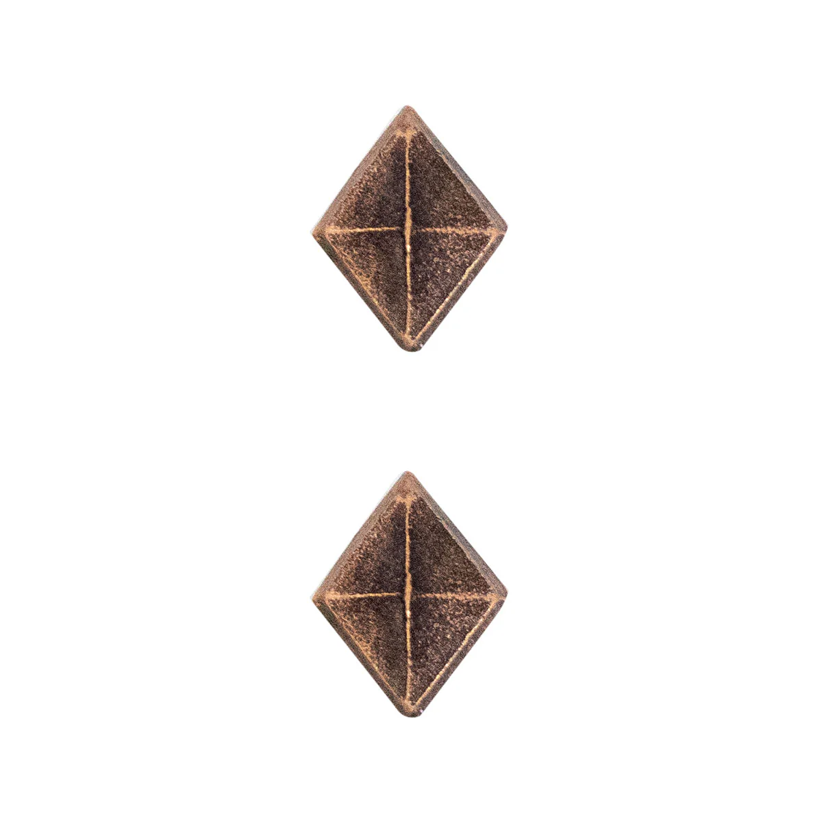 Ribbon Attachments: Diamond - bronze