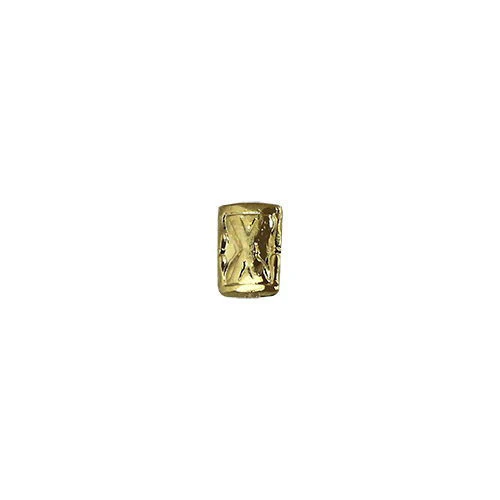 NO PRONGminiature Medal Attachment: Hourglass - gold