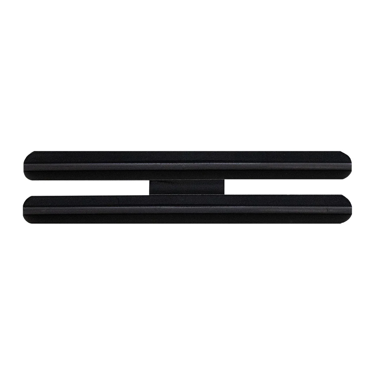 Ribbon Mounting Bar: 6 Ribbons - black metal