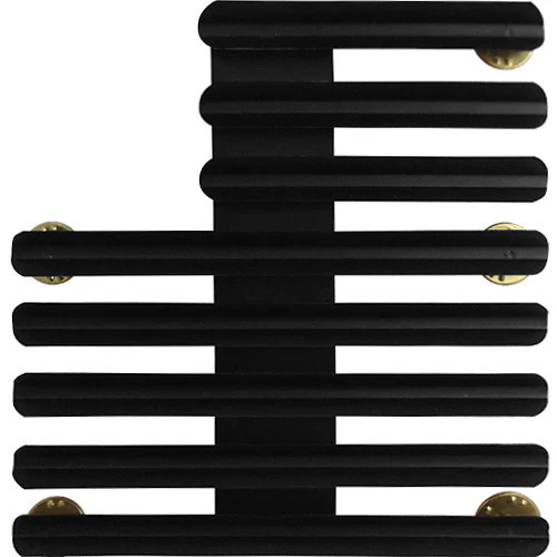 Ribbon Mounting Bar: 21 Ribbons Staggered Right - ⅛ inch space