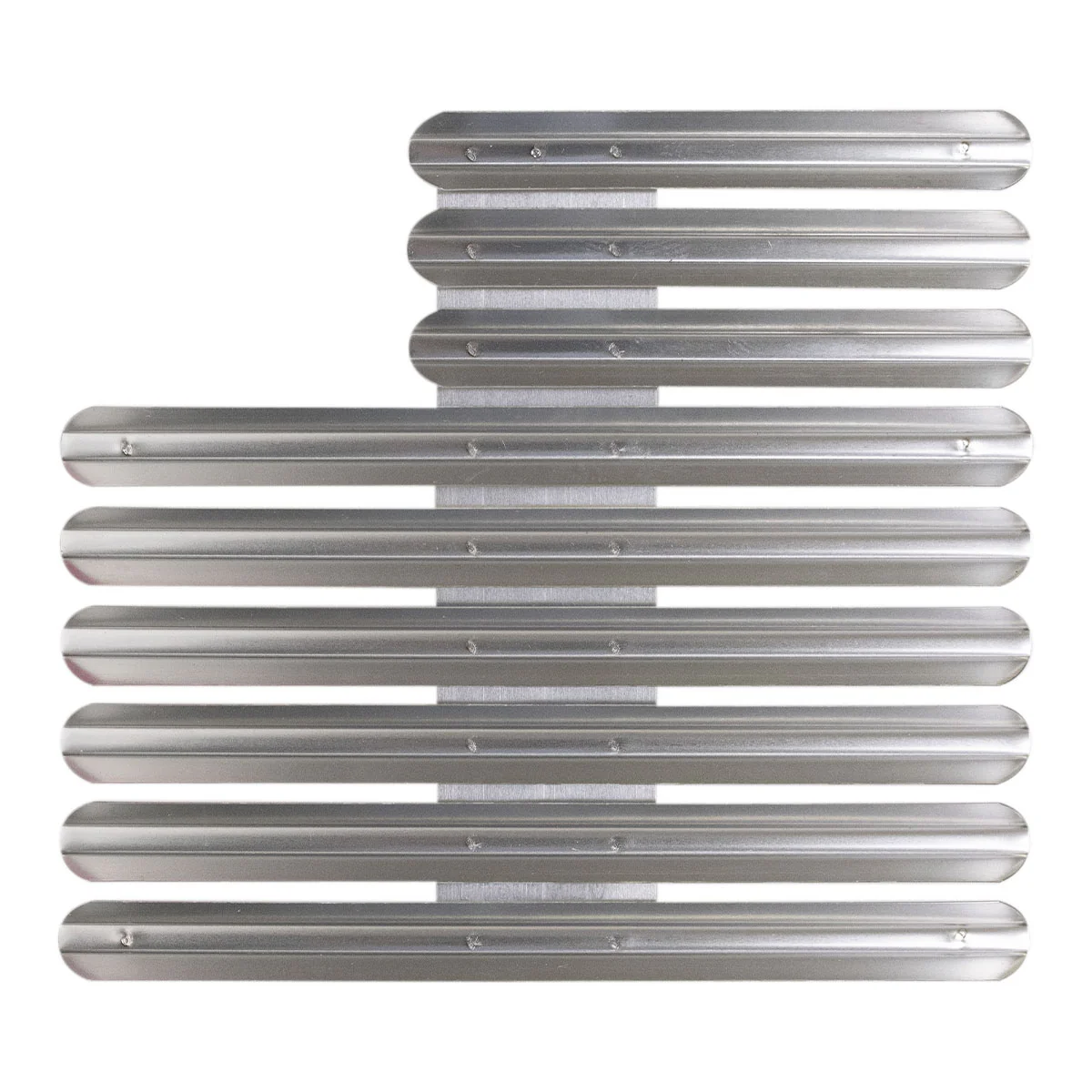 Ribbon Mounting Bar: Fits 24 Ribbons Staggered Right - metal