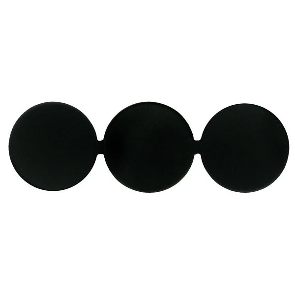 SMOOTH BLACK TRIPLE DISC