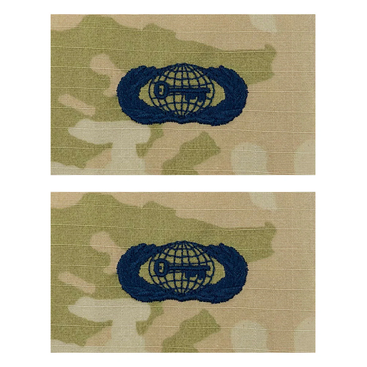 Space Force Embroidered Badge: Basic Intelligence - embroidered on OCP