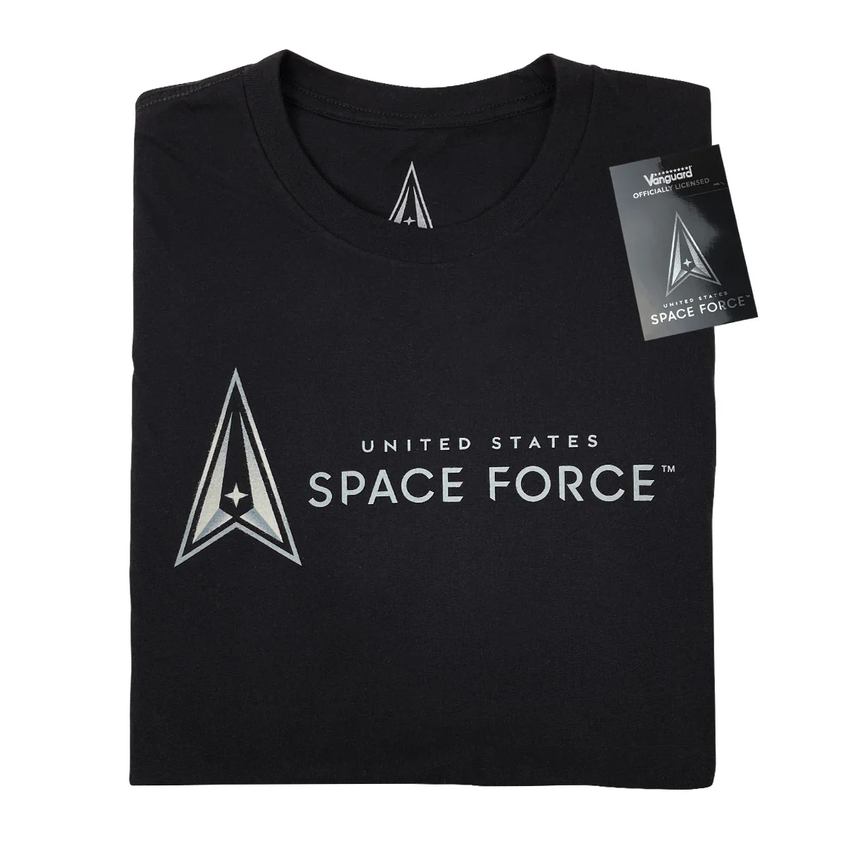 14321-space-force-leisure-t-shirt-black-with-space-force-logo-3.webp Space Force Leisure T-Shirt: Black with Space Force Logo